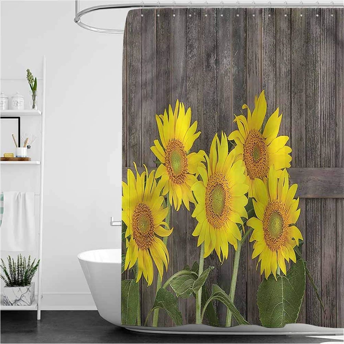 14 Unbelievable Sunflower Shower Curtain for 2024