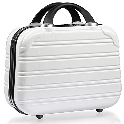 14inch Makeup Train Case PC ABS Cosmetic Case Hardshell Makeup Bag Organizer