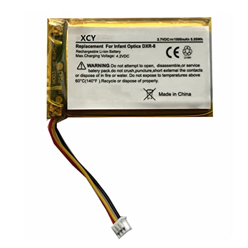 1500mAh Replacement Battery for Infant Optics DXR-8 Baby Monitor