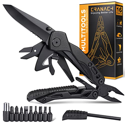 16-In-1 Pocket Multitool Knife Plier for Camping and Outdoor Activities