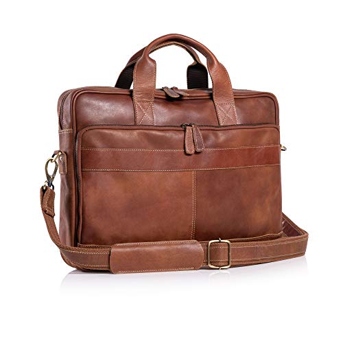 16 Inch Leather Briefcase