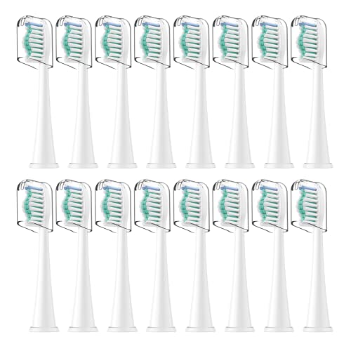 16 Pack Replacement Brush Heads for Philips Sonicare