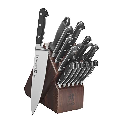 16-Piece Razor-Sharp German Block Knife Set