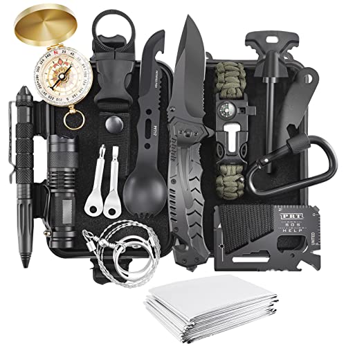 17-in-1 Professional Survival Kit for Outdoor Activities