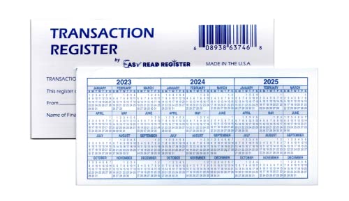18 Pack Checkbook Registers