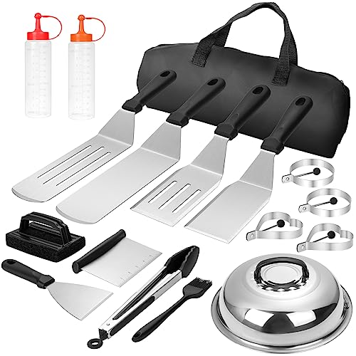 18pcs Flat Top Grill Accessories Kit for Blackstone and Camp Chef