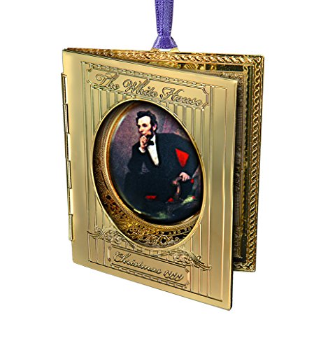 1999 White House Christmas Ornament: Abraham Lincoln's Portrait