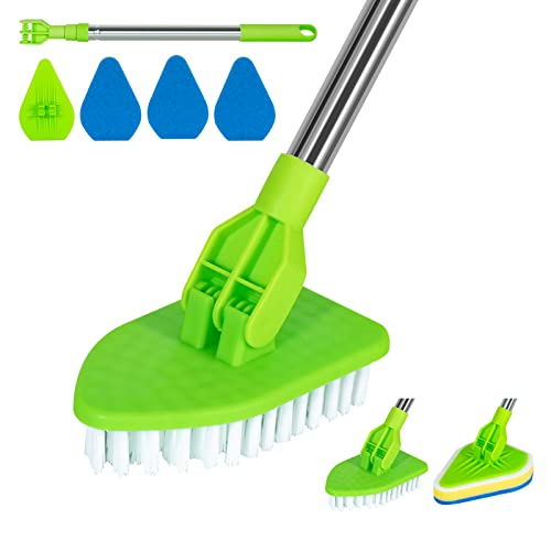 PVC Long Handle Bathroom Cleaning Brush, Size: 23l X 4w X 110h In cm