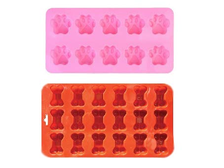 2 Pack Combo Silicone Molds Trays