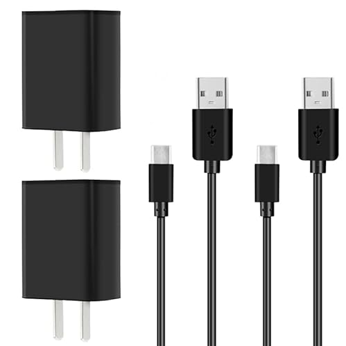 2 Pack Fast Chargers for Kindle Fire and Google Pixel
