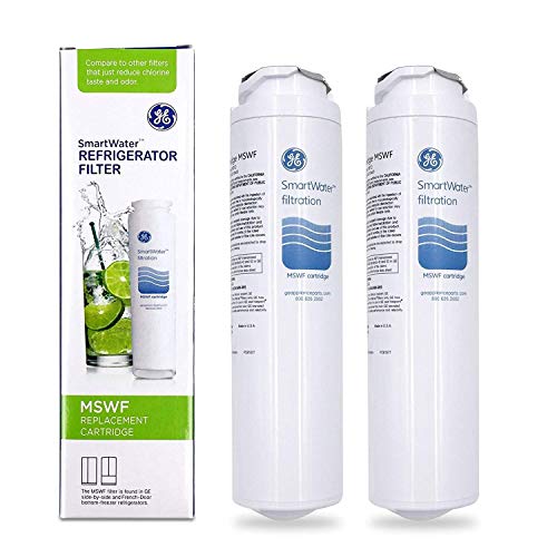 2 PACK GE MSWF SmartWater Refrigerator Filter Replacement Cartridge Brand OEM