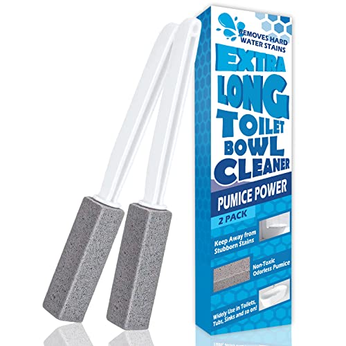 [2 Pack] Pumice Stone for Toilet Cleaning