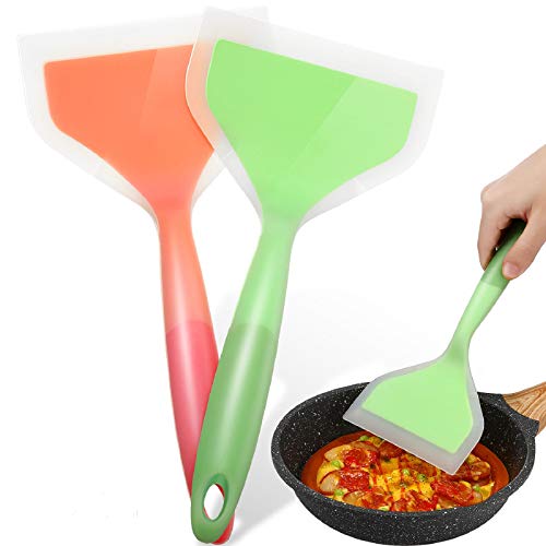 2-Piece Silicone Pancakes Shovel Spatula Turner