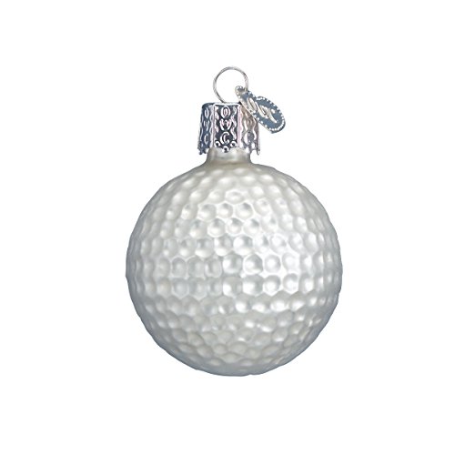 2020 Golf Ball Glass Blown Ornament