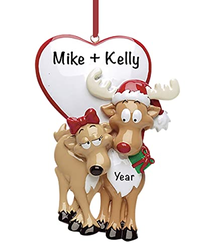 2022 Couple Christmas Ornaments - Customized Love Ornament for Couples
