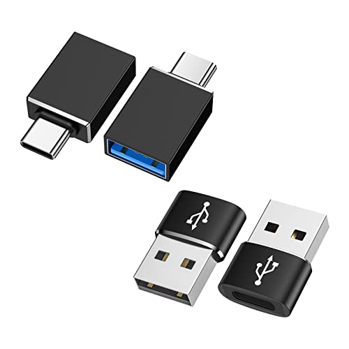 2023 [4 Pack] USB C to USB Adapter