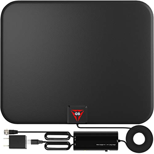 2023 Gesobyte HD Digital TV Antenna - Access Full HD Channels Without Monthly Bill - 250+ Miles Range