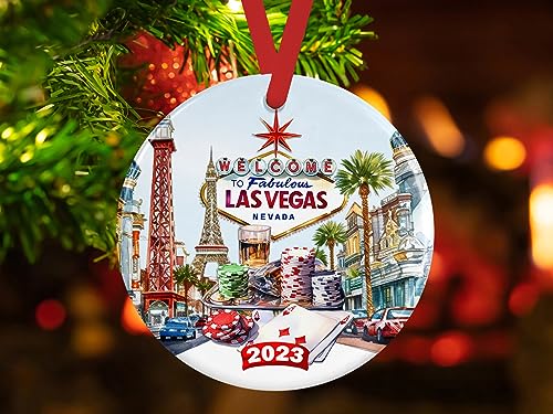 2023 Las Vegas Christmas Ornament