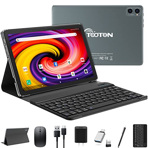 2023 Tablet 10.1 Inch 2 in 1 Android Tablet with Keyboard