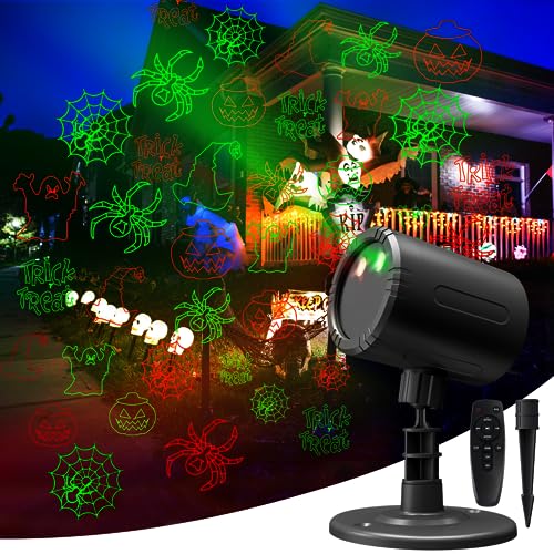 2023 Upgraded Halloween Decorations Projector Lights