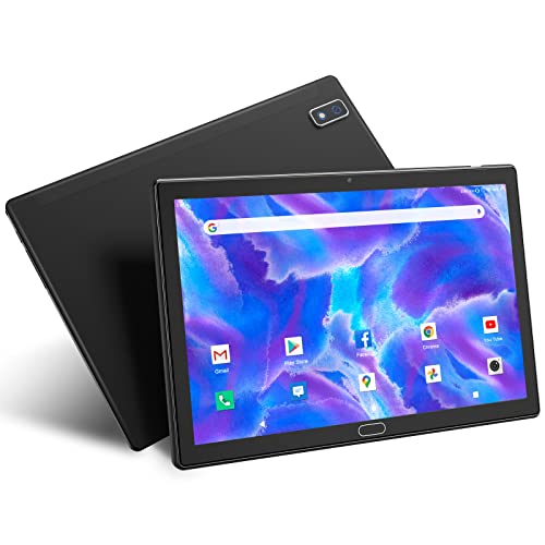 MESWAO Android 12 Tablette 14,1 avec écran IPS HD 1920 x 1080, 6 Go/128  Go, Bluetooth 4.1, GPS, WiFi 2,4 G/5G et Batterie 10 000 mAh – Idéal pour  la