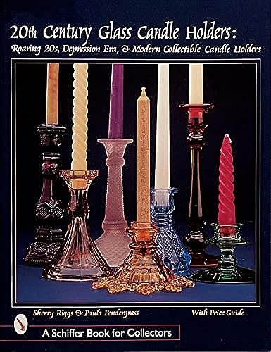 20th Century Glass Candle Holders: Collectibles Book