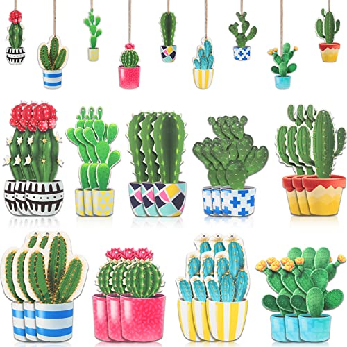 27-Piece Christmas Tree Cactus Ornaments