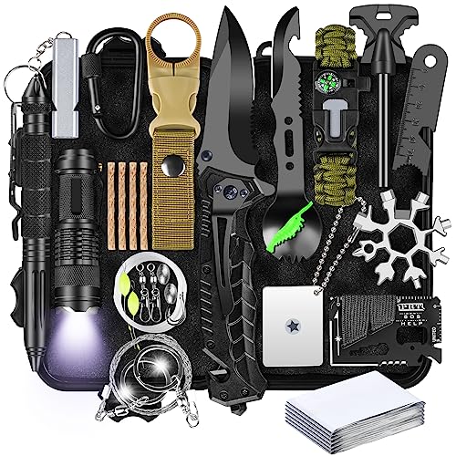 28-in-1 Survival Gear and Equipment