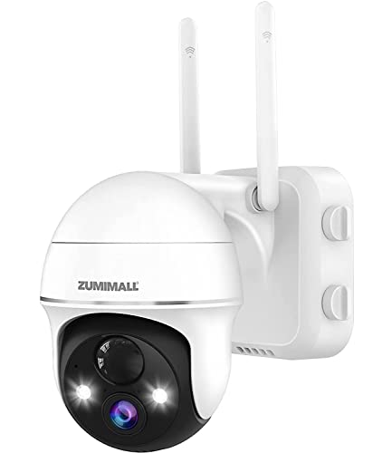 2K Outdoor Wireless WiFi Security Camera with 360° PTZ