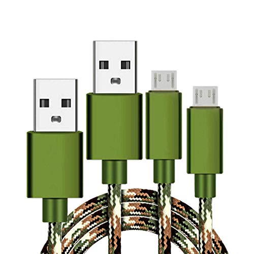 2pack 6.6ft Micro USB Cable for Kindle Charger