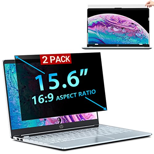 2Pack-Privacy 15.6 Inch Laptop Privacy Screen Protector