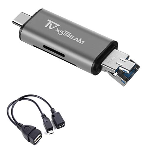3-in-1 SD Card Reader for storage expansion and file transfer