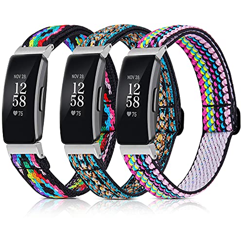 3 Pack Adjustable Fitbit Inspire 2 Bands