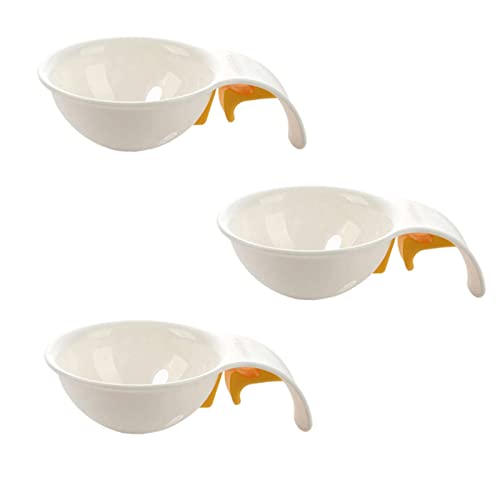3 Pieces Egg Separator - Efficient Egg Yolk White Separator for Baking and Cooking