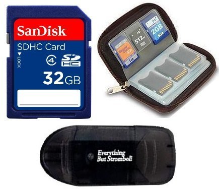 32GB SD/SDHC Class 4 Memory Card (Bonus Pack)