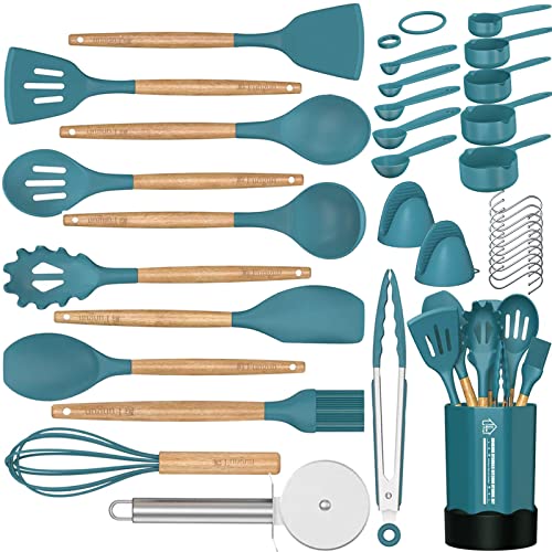 35 pcs Kitchen Utensils Set with Silicone Cooking Utensils