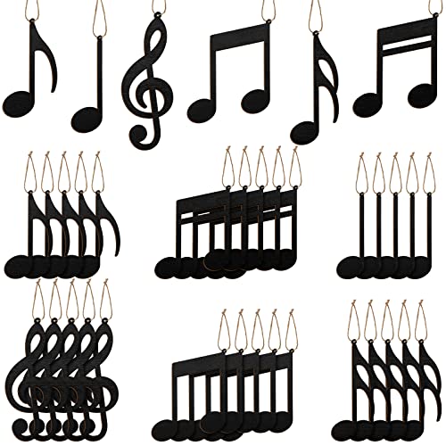 36 Pcs Music Note Ornaments for Christmas Tree