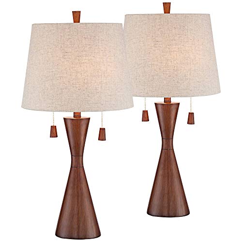 360 Lighting Omar Mid Century Table Lamps Set of 2