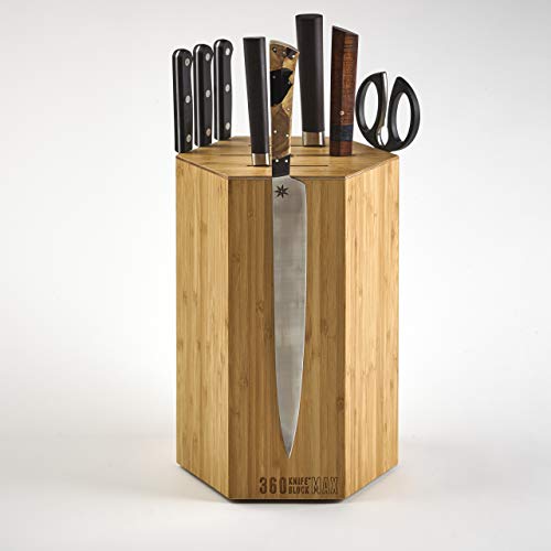 360KB MAX - magnetic rotating knife block