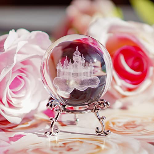 3D Crystal Ball with Stand