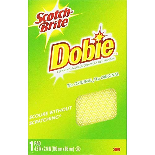 3M Scotch-Brite Dobie Sponge, Pack of 6