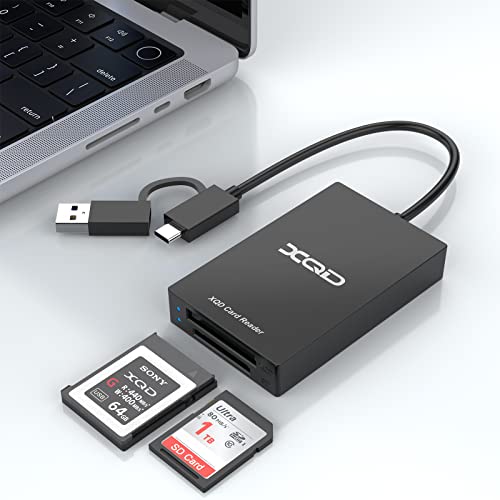 4-IN-1 USB 3.1 XQD SD Card Reader