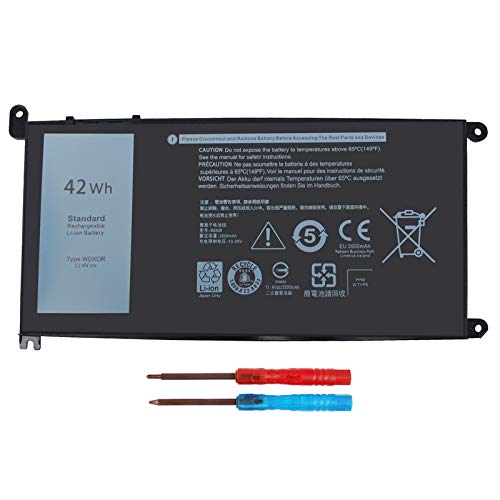 42WH WDX0R Battery for Dell Inspiron Laptops