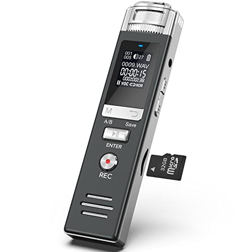 48GB Portable Digital Voice Recorder