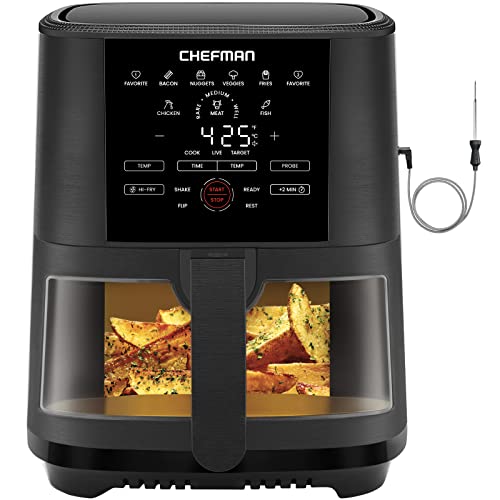 5-Quart Digital Air Fryer with Temperature Probe