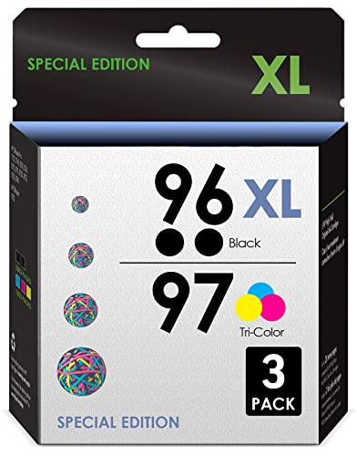 5-Star Remanufactured Ink Cartridge Replacement for HP 96/97 High Yield Printer Ink
