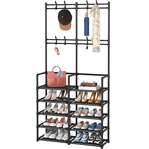 5-Tier Entryway Coat Rack