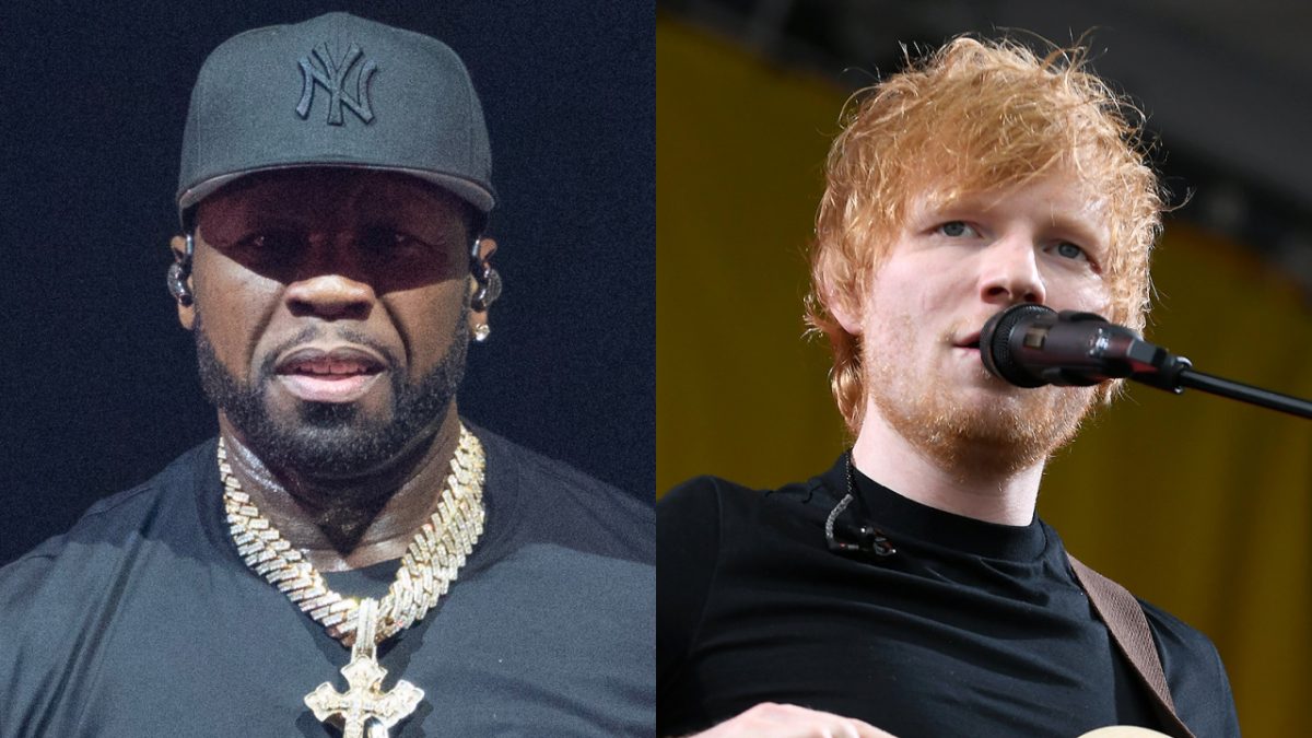 50 Cent Surprises Fans With Ed Sheeran Performance At ‘The Final Lap’ Tour