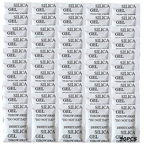 50PCS Premium 5 Gram Silica Gel Packets