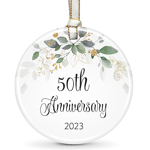 50th Anniversary Wedding Ornament